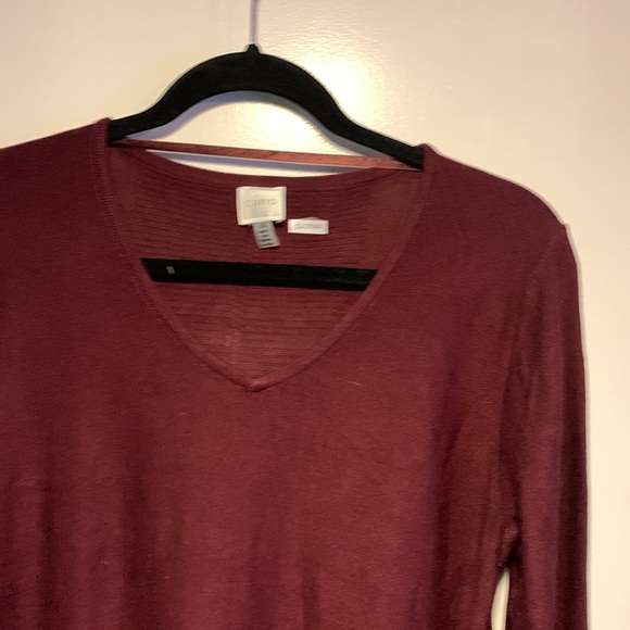 Like new - wine coloured tunic sweater - Picture 2 of 4